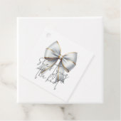 Das Brautparty des weißen Knots Geschenkanhänger (Beispiel)