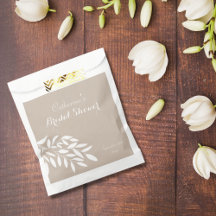 Das Brautparty ist beige, minimalistisch