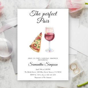 Das Brautparty ist perfekt für Paare Einladung