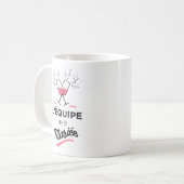Das Brautteam Kaffeetasse (Vorderseite Links)