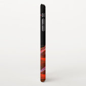 Das Brechen des Kreises Abstrakter Kunst Matte iPhone Hülle (Linke Seite)