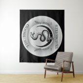 Das breite Markenband Wandteppich (Beispiel)