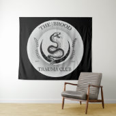 Das breite Markenband Wandteppich (Beispiel (Horizontal))