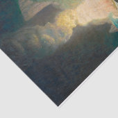 Das Brennen der Bounty durch Newell Convers Wyeth Seidenpapier (Ausschnitt)