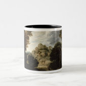 Das brennende Bush, c.1635 Zweifarbige Tasse (Mittel)