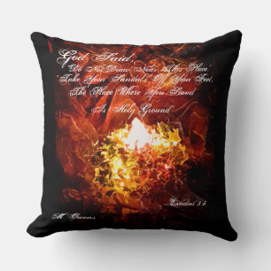 Das brennende Bush-Kissen Kissen