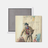 Das Bricklayer-Labor Magnet (Vorderseite/Rückseite)