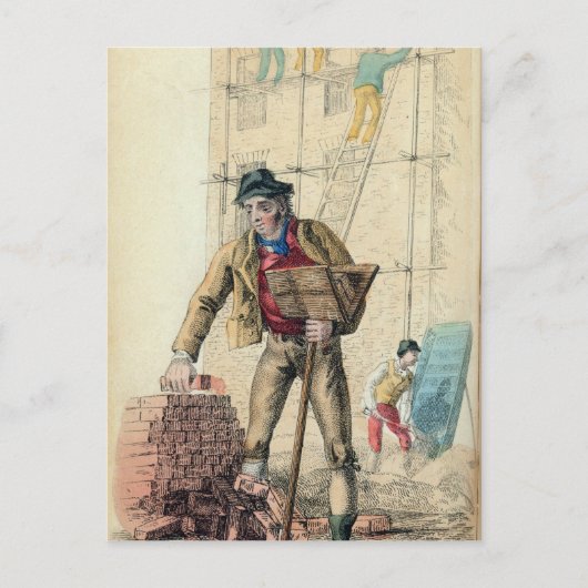 Das Bricklayer-Labor Postkarte (Vorderseite)