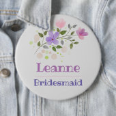 Das Bridesmaid Button-Abzeichen Button (Beispiel)