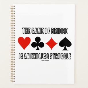 Das Bridge-Spiel Ist Ein Endloser Kampf Humor Planer