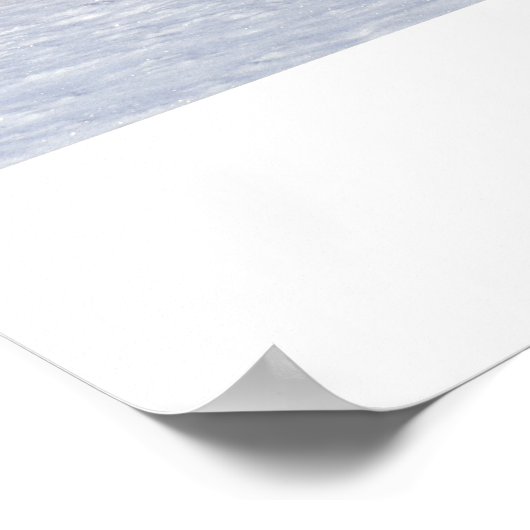 Das Bridger-Gebirge in Montana Poster (Ecke)