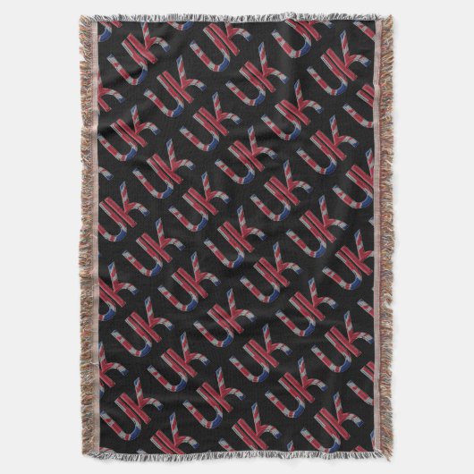 Das britische Britische Flaggentypografie-Elegant Decke (Vorderseite Vertikal)