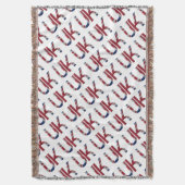 Das britische Britische Flaggentypografie-Elegant Decke (Vorderseite Vertikal)