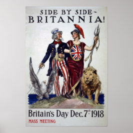 Das britische Day Vintage Poster