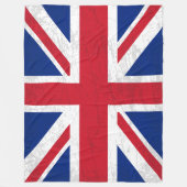 Das britische Flaggenblanket - Ein Tapisserie brit Fleecedecke (Vorderseite)