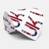 Das BRITISCHER Gewerkschafts-Jack-britische Krawatte (Gerollt)