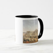 Das British Museum, c.1862 (Farbelitho) Tasse (VorderseiteRechts)