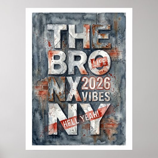 Das Bronx Leben Poster (Vorne)