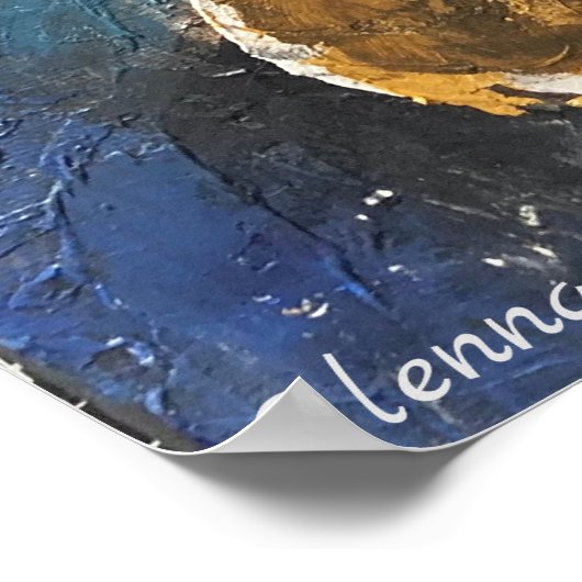 Das Brot und der Wein Poster (Ecke)