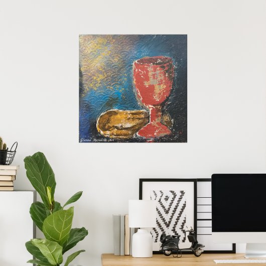 Das Brot und der Wein Poster (Heimbüro)