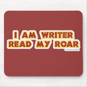 Das Brüllen Mousepad eines Verfassers (Vorne)