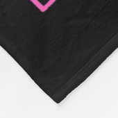 Das Brustkrebs-Halloween der Boobienen Fleecedecke (Ecke)