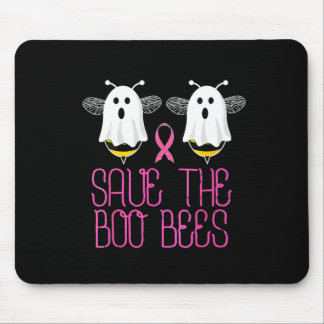 Das Brustkrebs-Halloween der Boobienen Mousepad