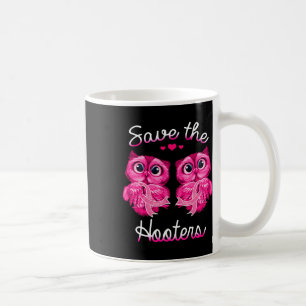 Das Brustkrebsbewusstsein Rettete die Hooters Kaffeetasse