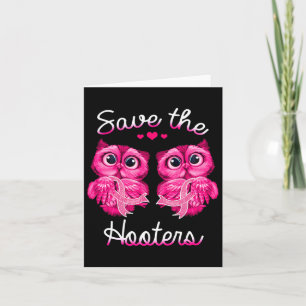 Das Brustkrebsbewusstsein Rettete die Hooters Karte