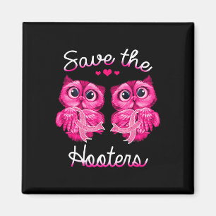 Das Brustkrebsbewusstsein Rettete die Hooters Magnet