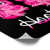 Das Brustkrebsbewusstsein Rettete die Hooters Poster (Ecke)