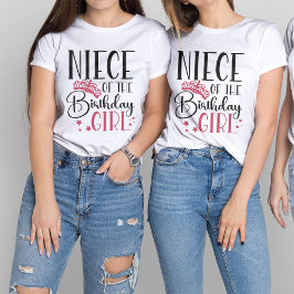 Das Bruthday Girl Squad - Maßgeschneiderte Matchin T-Shirt