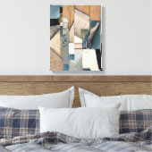 Das Buch, 1913 Leinwanddruck (Insitu (Schlafzimmer))