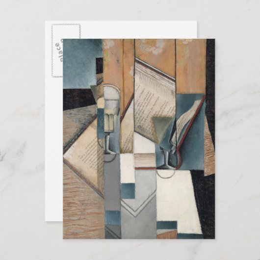 Das Buch, 1913 Postkarte (Vorne/Hinten)