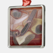 Das Buch, 1924 Silbernes Ornament (Links)