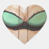 Das Buch Bras Herz-Aufkleber (Vorderseite)