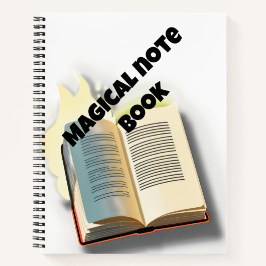 Das Buch, das mich schrieb Notizblock (Vorderseite)