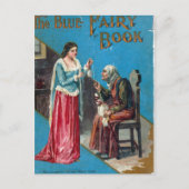 Das Buch der blauen Märchen Postkarte (Vorderseite)