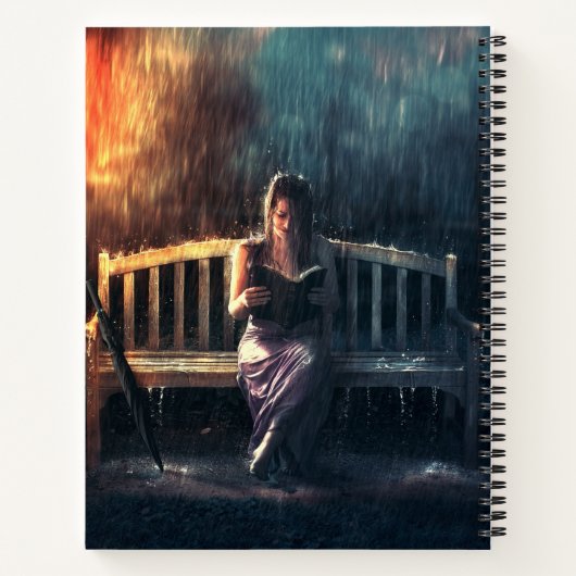 Das Buch der Frau im Regen (Rückseite)