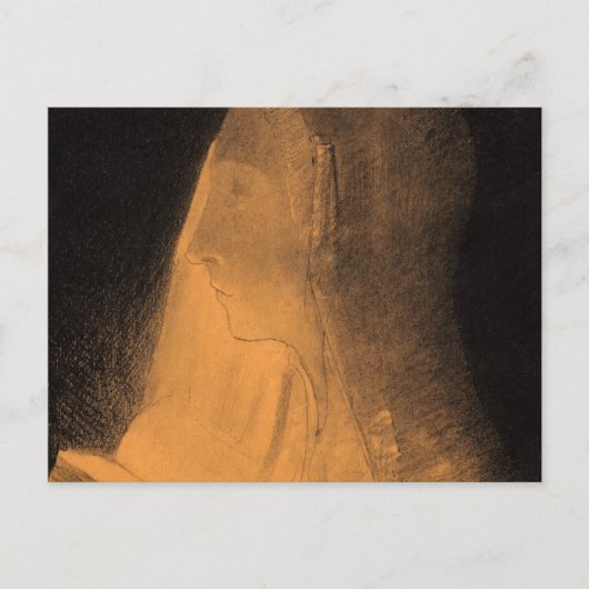 Das Buch des Lichts, 1893 von Odilon Redon Postkarte (Vorderseite)