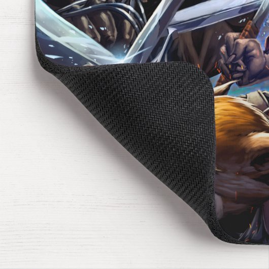 Das Buch des Schnees Mousepad (Ecke)