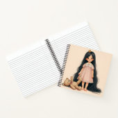 Das Buch "Die Filette und ihr Teddybär" (Innenseite)