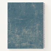 Das Buch Doodles Blue Ideas and Art Journal (Rückseite)