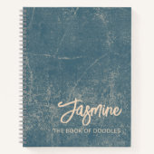 Das Buch Doodles Blue Ideas and Art Journal (Vorderseite)