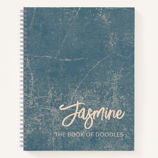 Das Buch Doodles Blue Ideas and Art Journal (Vorderseite)