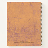 Das Buch Doodles Orange Ideas and Art Journal (Rückseite)