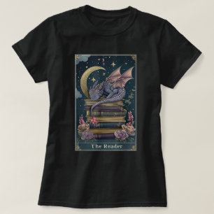 Das Buch Dragon Fantasy Book der Reader-Tarot-Kart T-Shirt