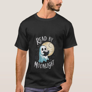 Das Buch "Frauen im Sternenhimmel lesen durch Mond T-Shirt