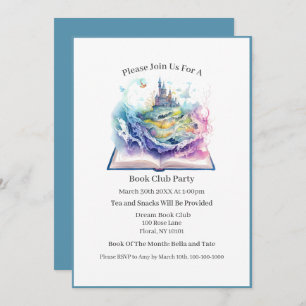 Das Buch ist immer besser, Club buchen Einladung