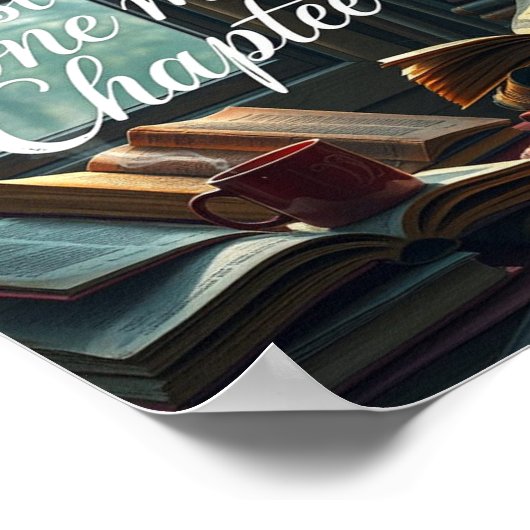 Das Buch Lover - Reading Corner Poster (Ecke)